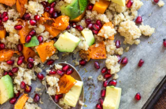 Pumpkin & Cranberry Quinoa Salad