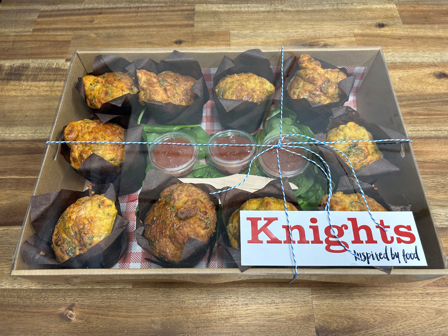 Savoury Breakfast Muffins with Relish