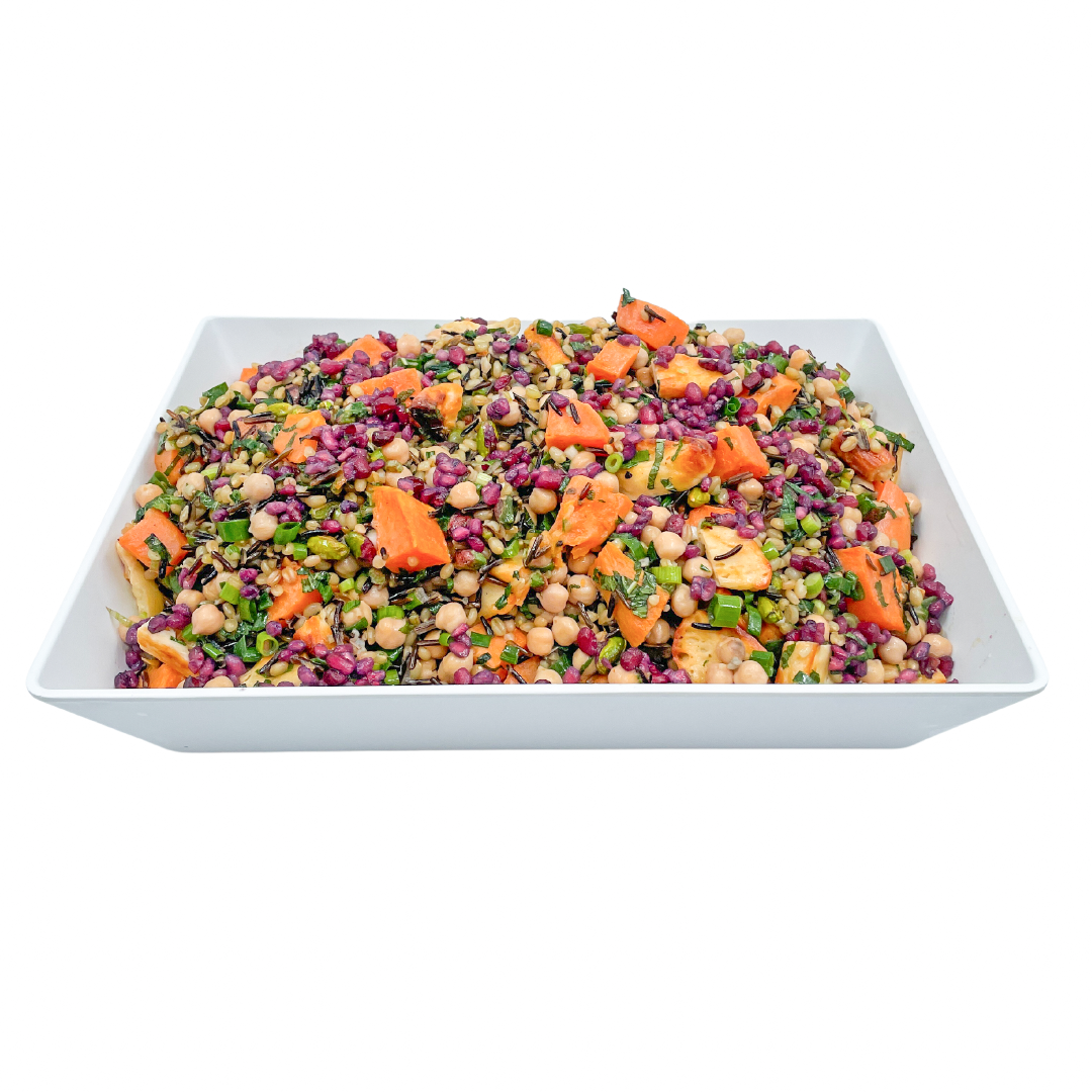 Ancient Grain Salad (V)