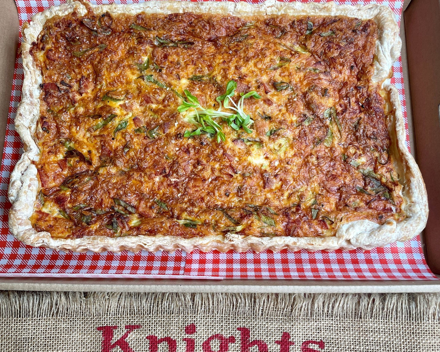 Quiche Lorraine Knights Family Quiche