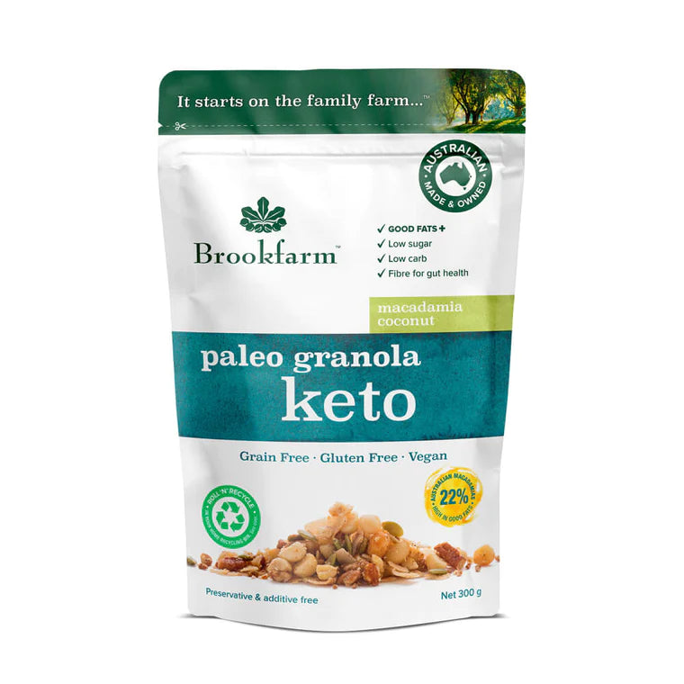 Brookfarm Macadamia Coconut Paleo Powerfood Granola 300g