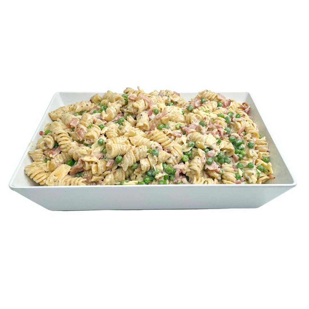 Lemon, Pea & Bacon Pasta Salad