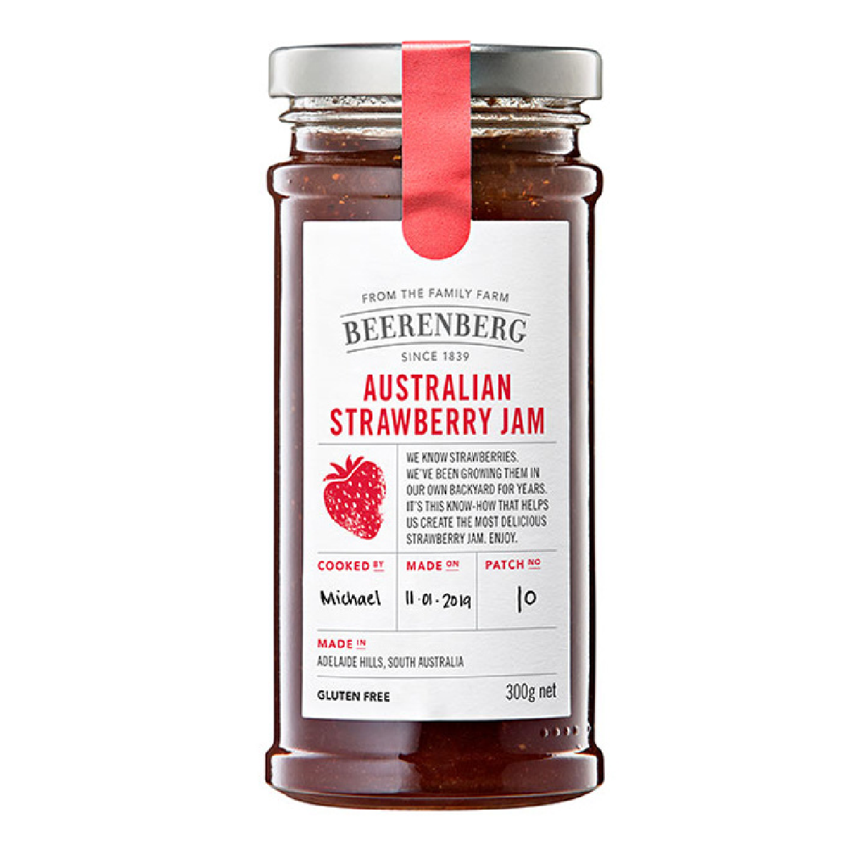 Beerenberg Strawberry Jam 300g