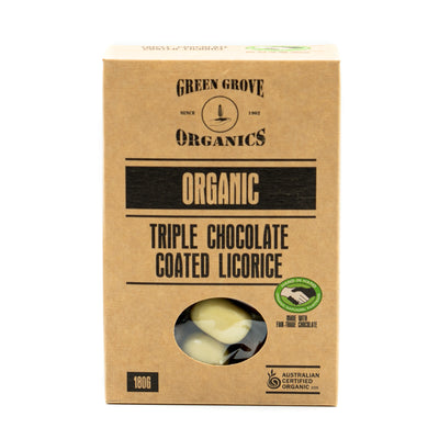 Triple Chocolate Coated Licorice 180g