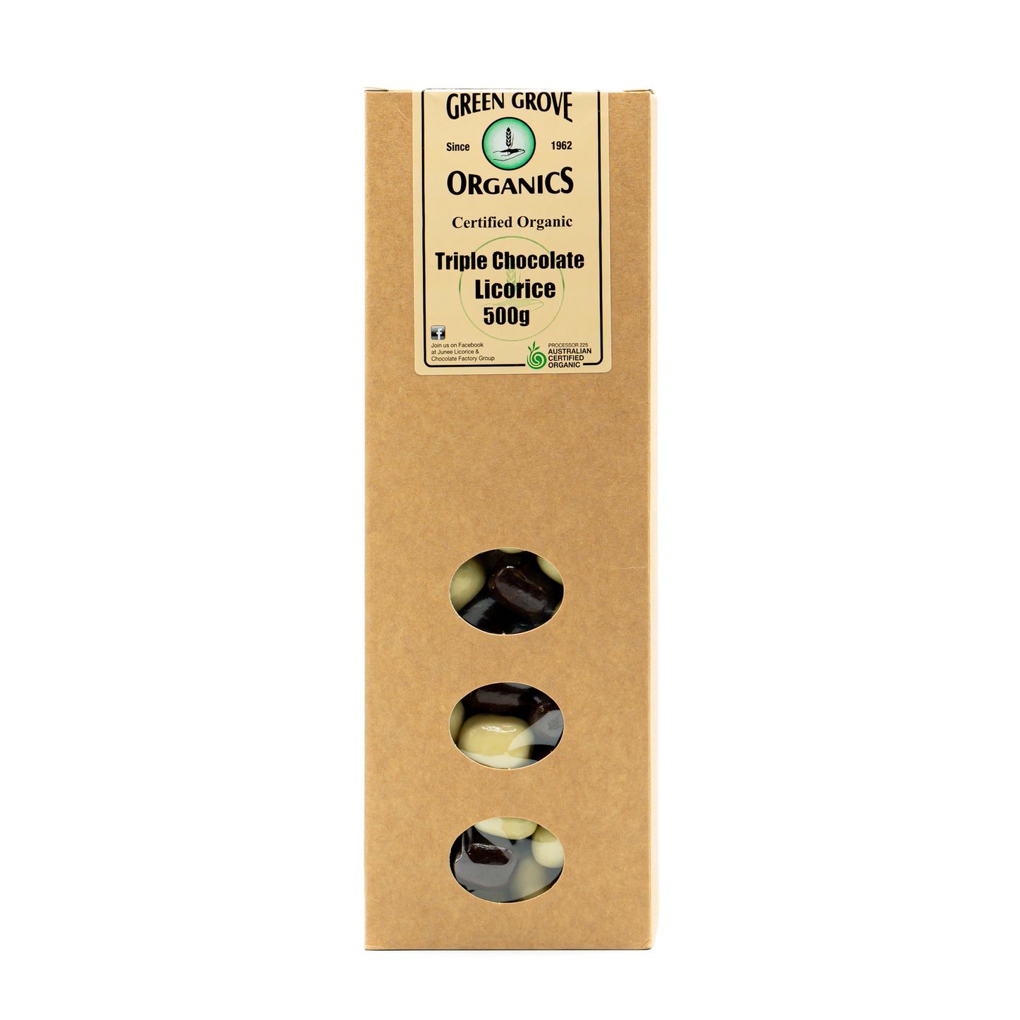 Triple Chocolate Coated Licorice 500g