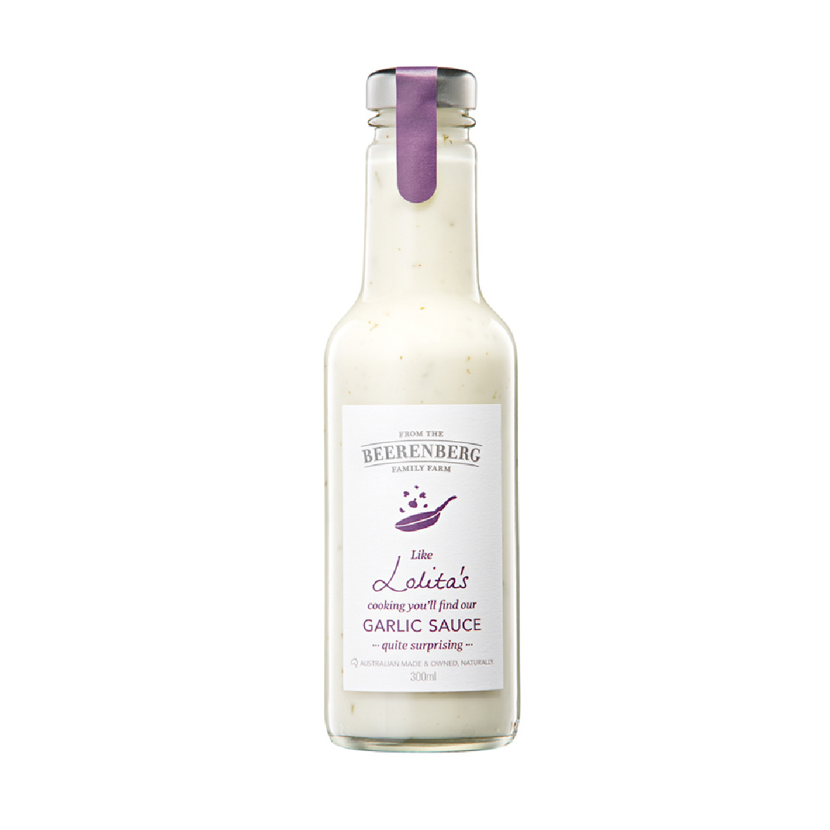 Beerenberg Garlic Sauce 300ml