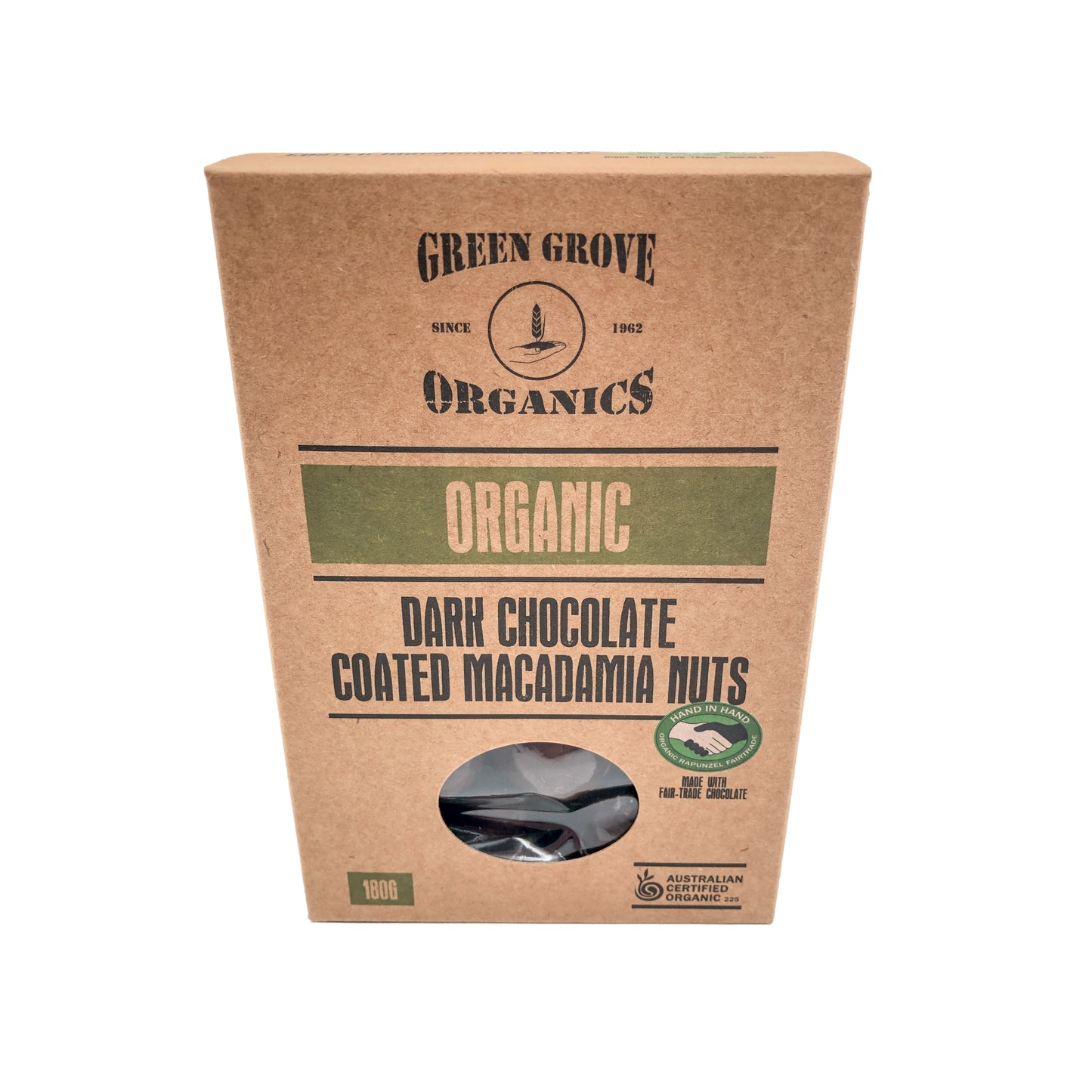 Dark Chocolate Coated Macadamias 180g