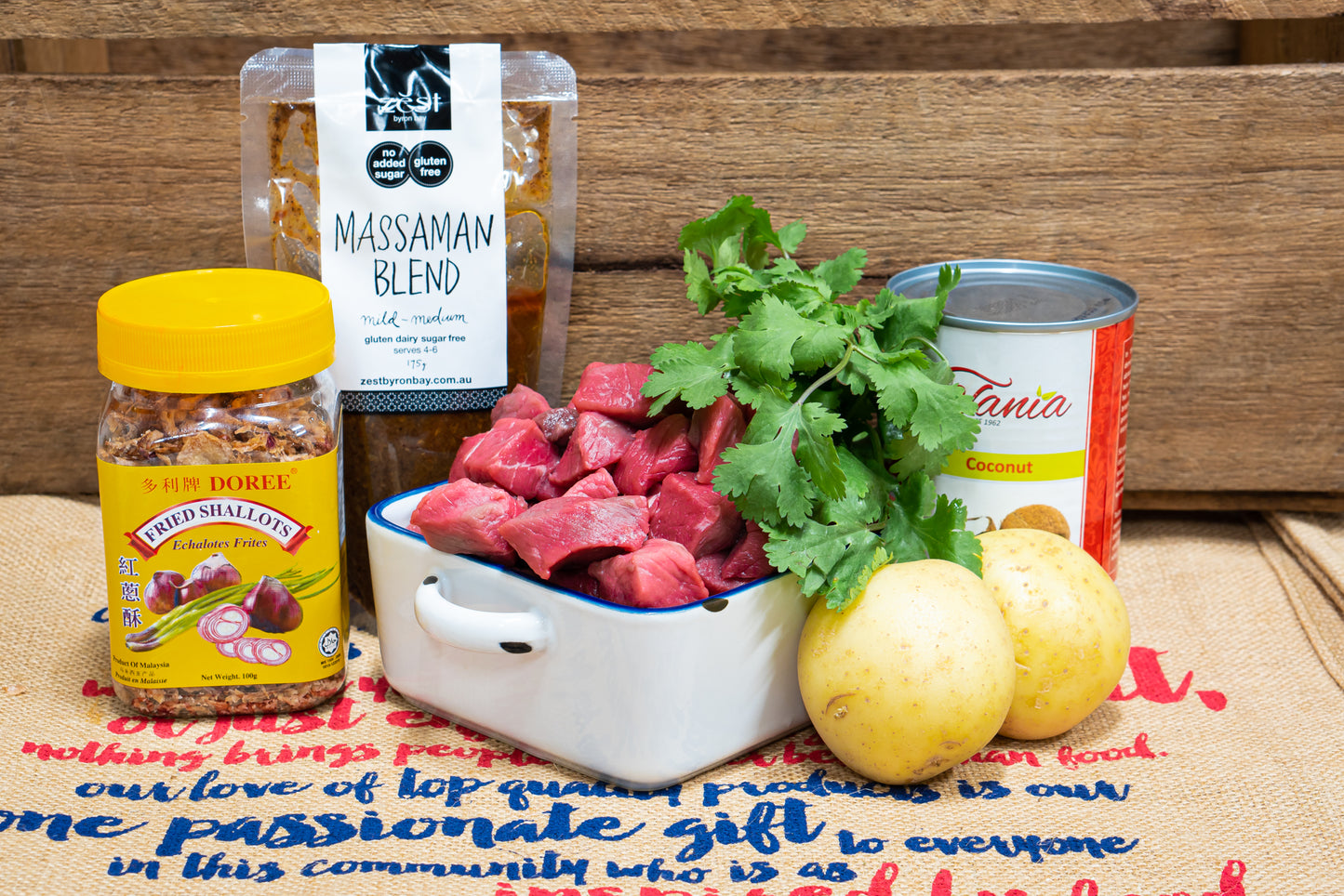 Massaman Beef Curry DIY Meal Kit