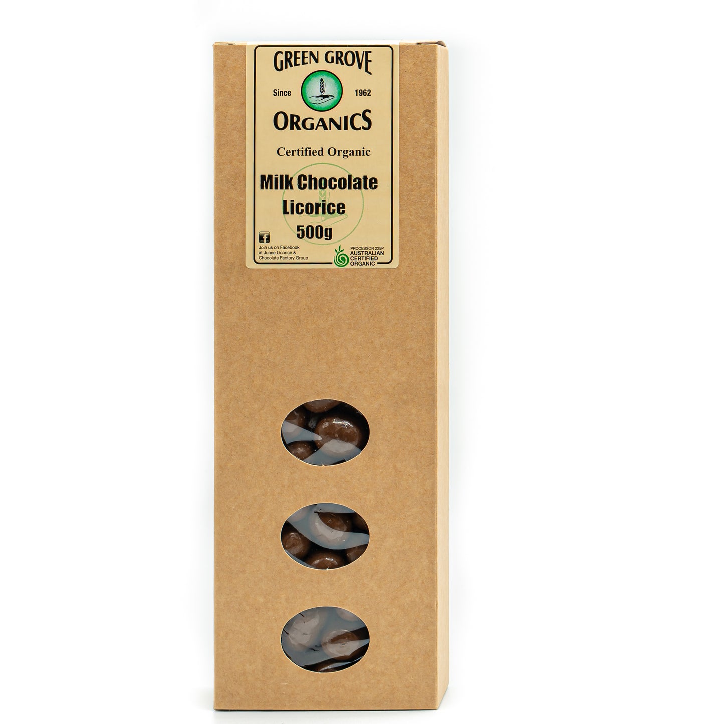 Chocolate Coated Licorice 500g