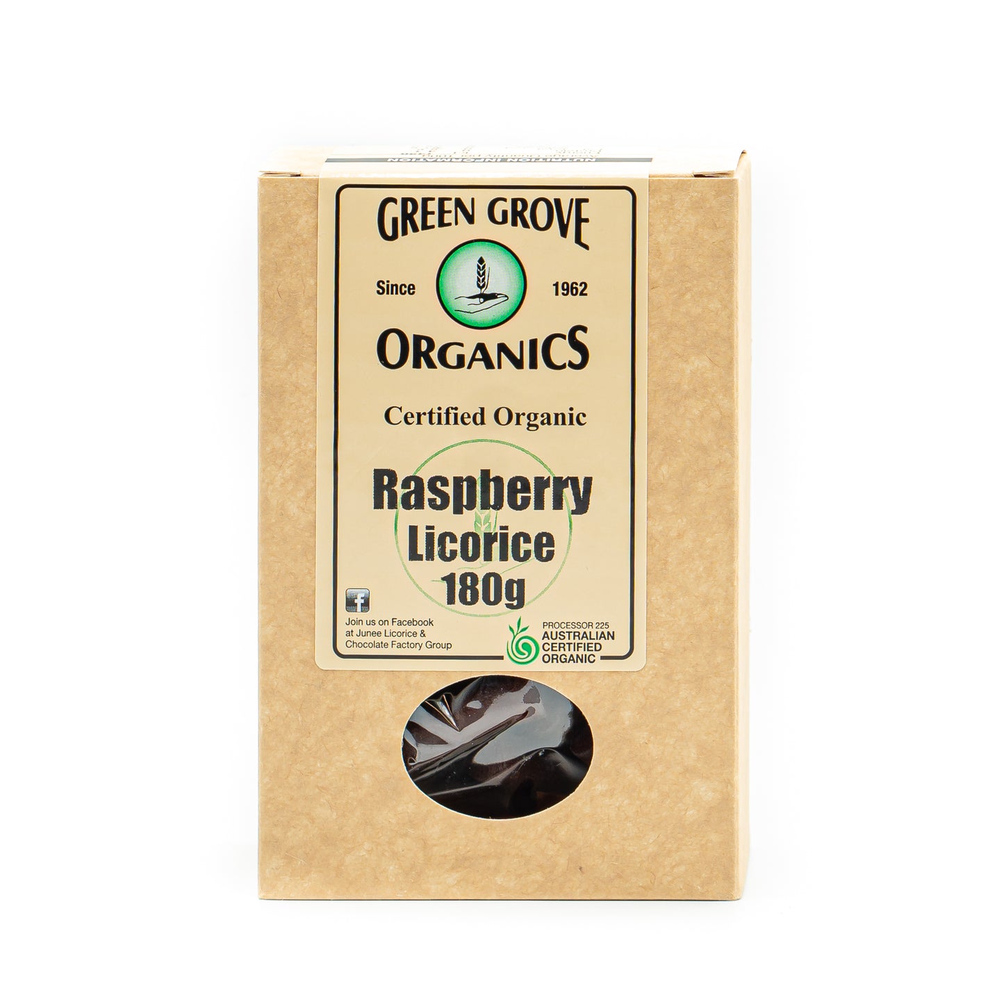 Raspberry Licorice 180g