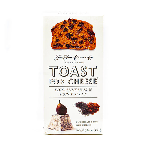 Toast for Cheese (Figs, sultanas & poppy seeds) 100g