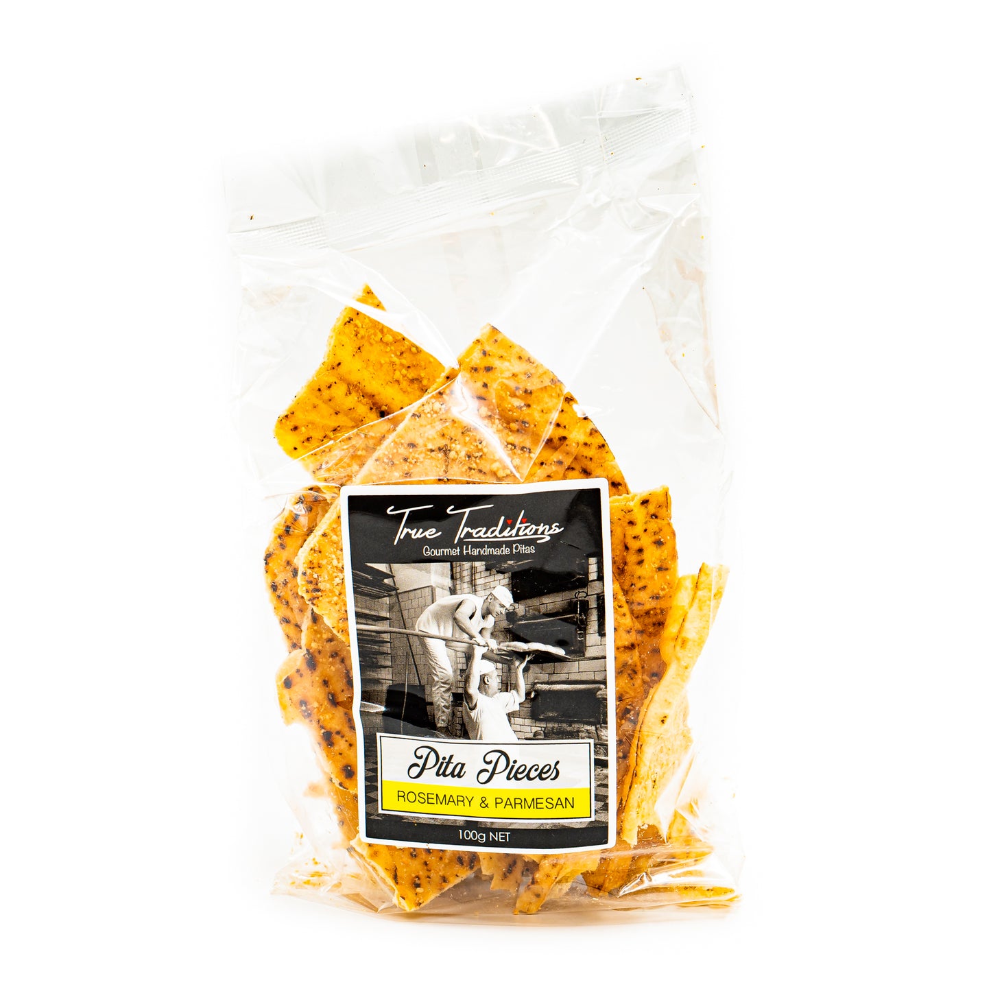 Pita Pieces Rosemary & Parmesan 100g