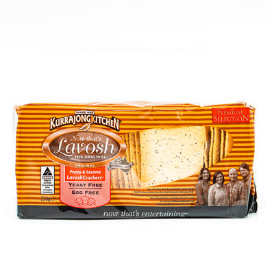 Kurrajong Kitchen Lavosh Original Crackers (YF, EF) 250g