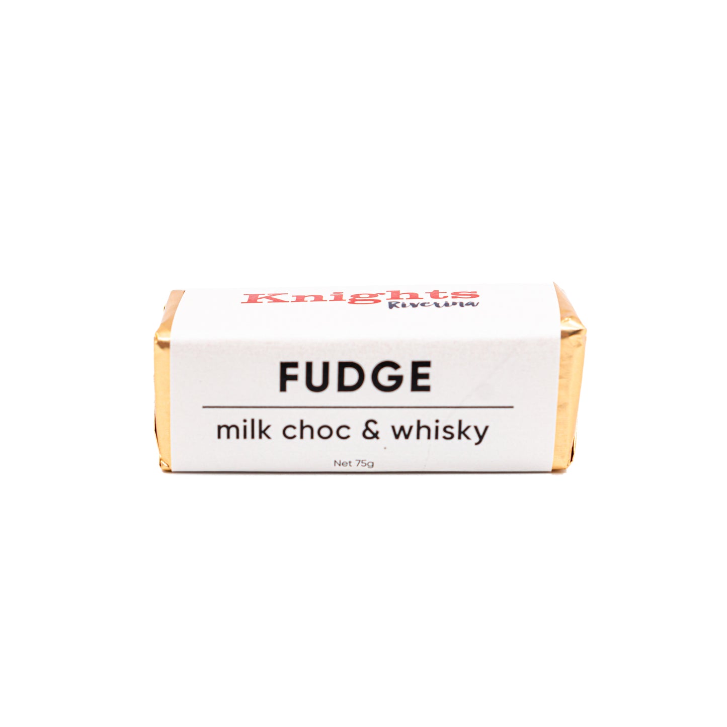 Knights Riverina X Corowa Whisky Fudge: Milk Choc & Whisky