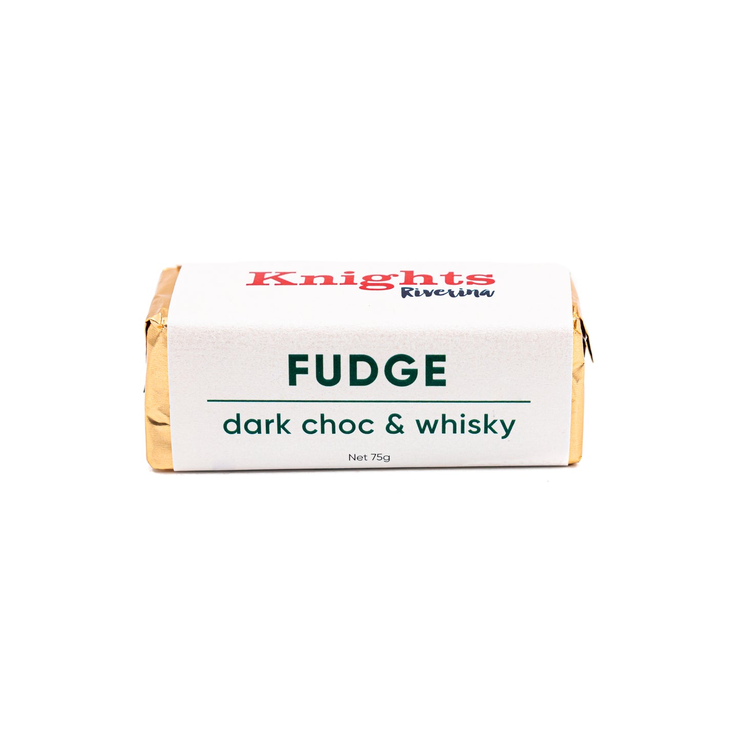 Knights Riverina X Corowa Whisky Fudge: Dark Choc & Whisky