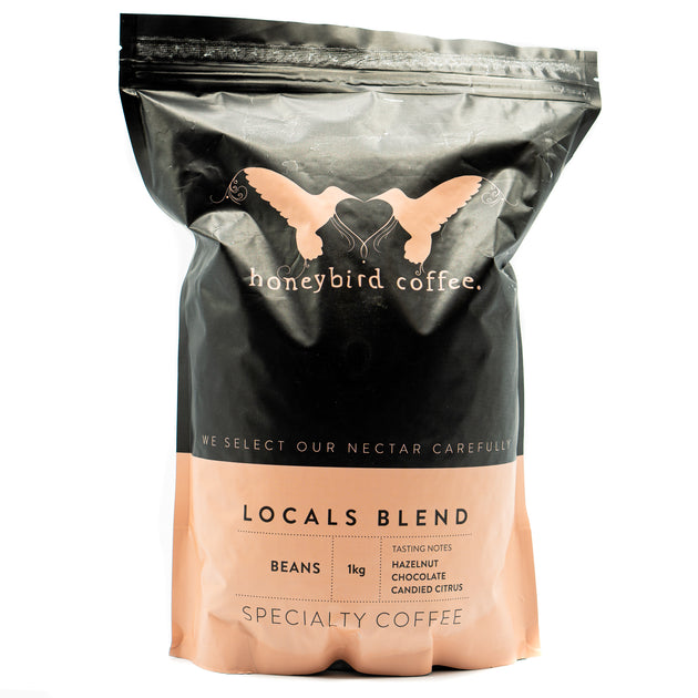 Honeybird Coffee Locals Blend Beans 1kg Knights Deli