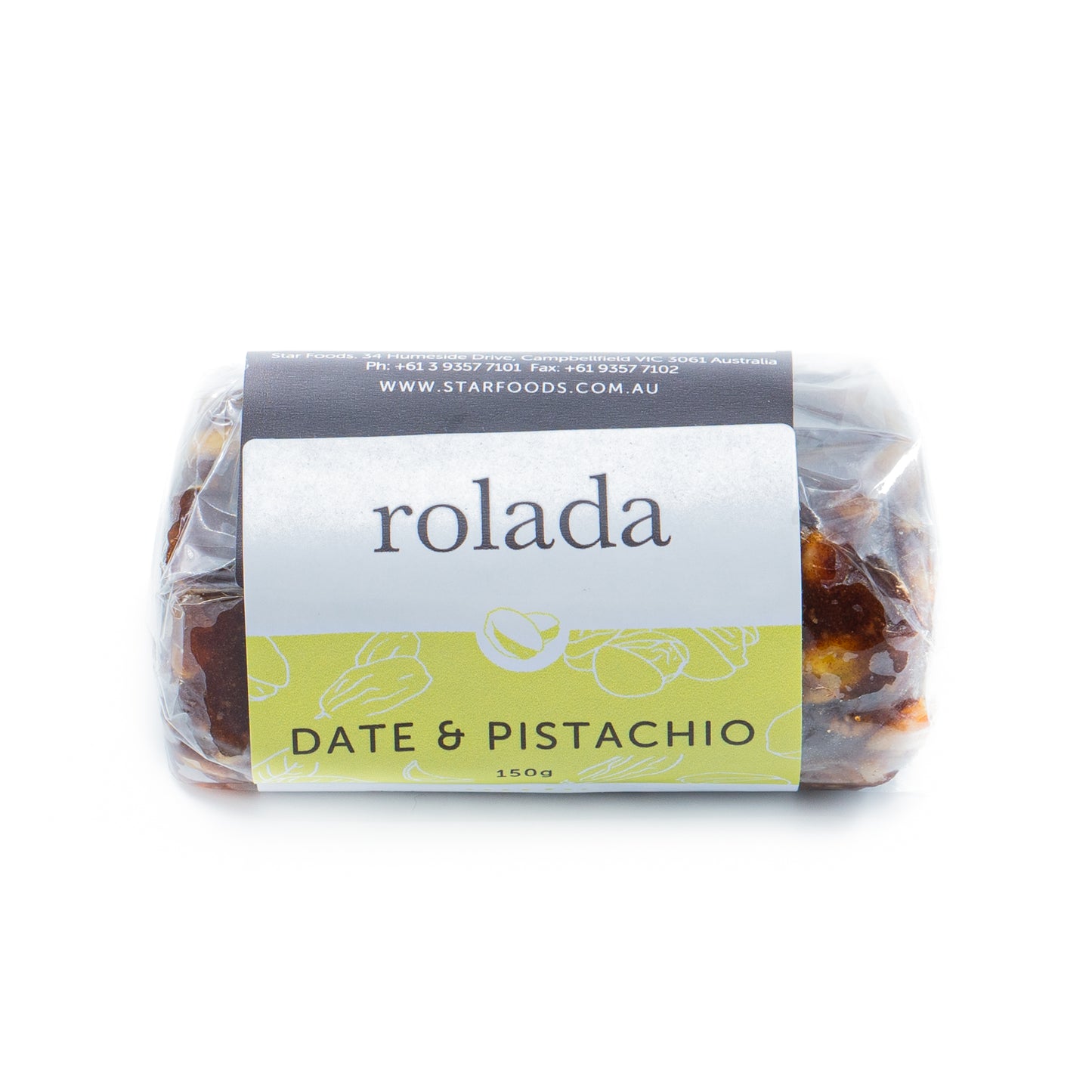 Rolada Date & Pistachio 150g