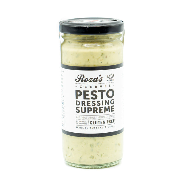 Roza's Pesto Dressing Supreme 240ml