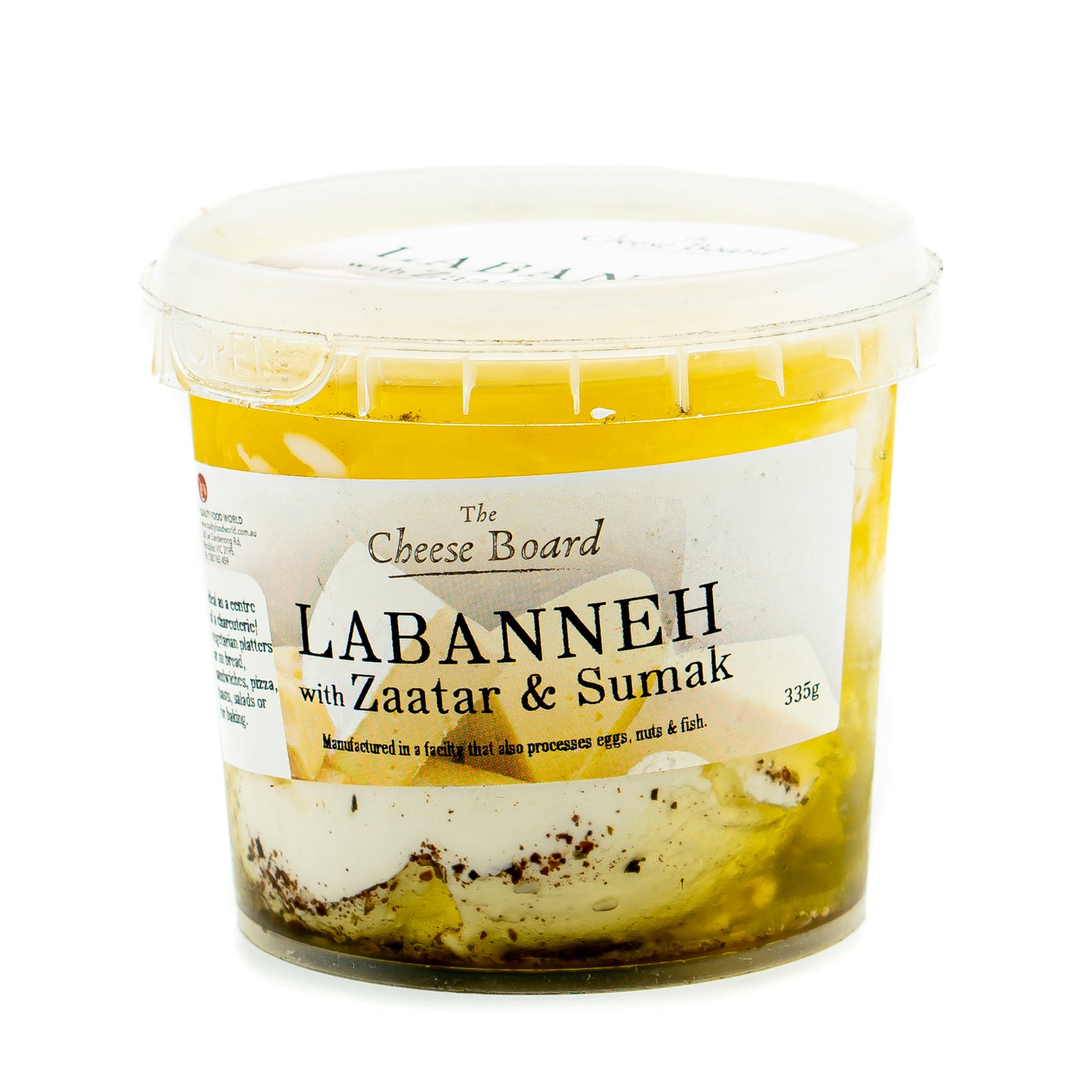 Labanneh with Zaatar & Sumak 335g