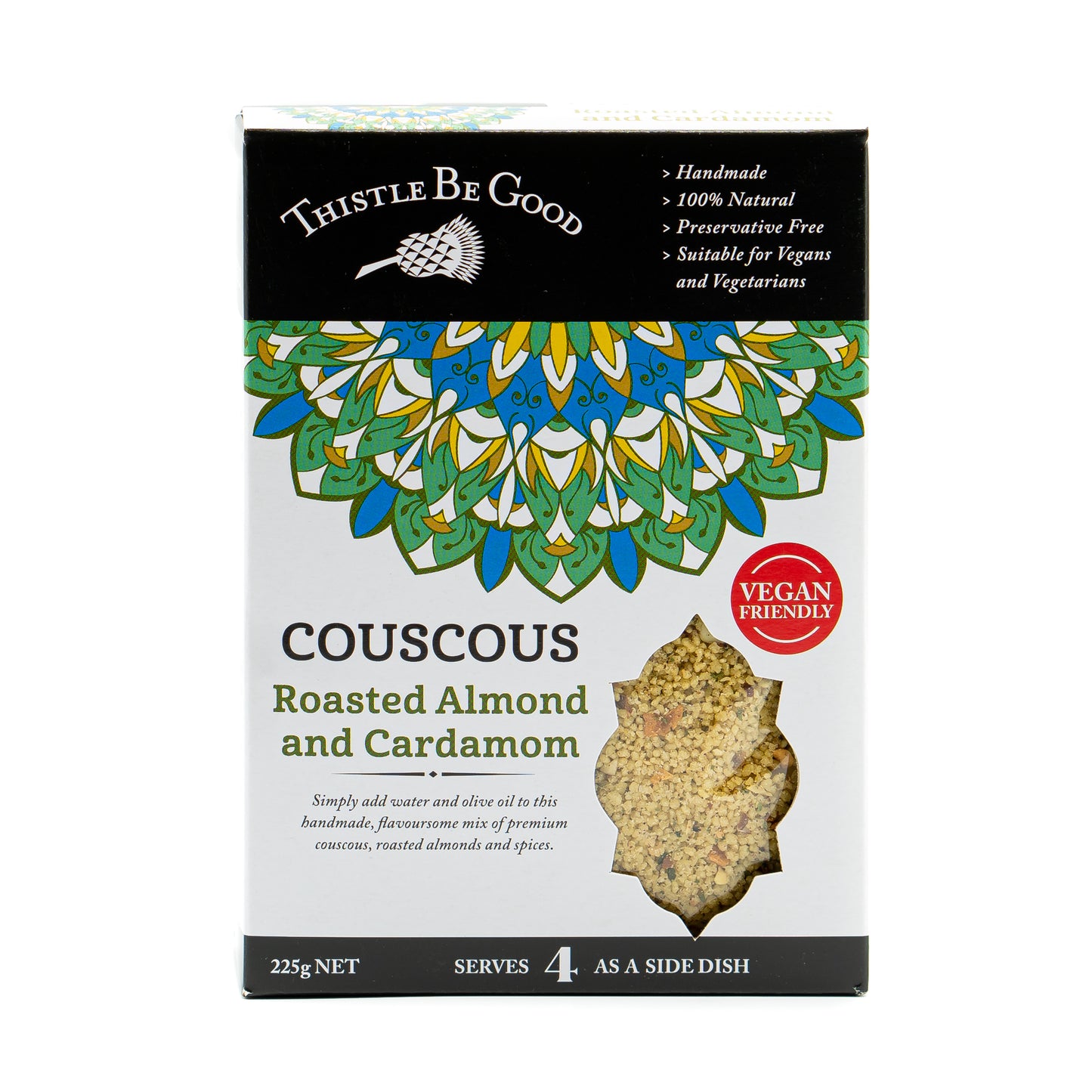 Roasted Almond & Cardamom Couscous 225g