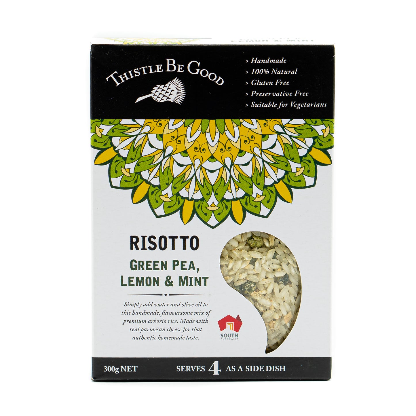 Green Pea, Lemon & Mint Risotto (GF) 300g