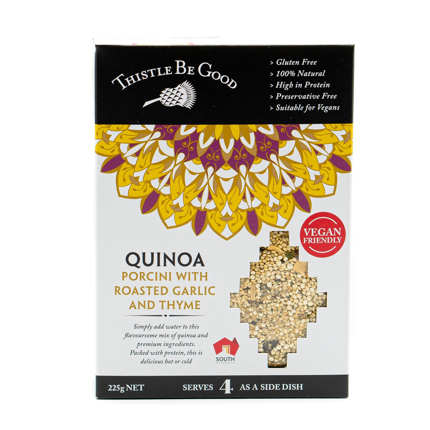 Porcini with Roasted Garlic & Thyme Quinoa (GF) 225g