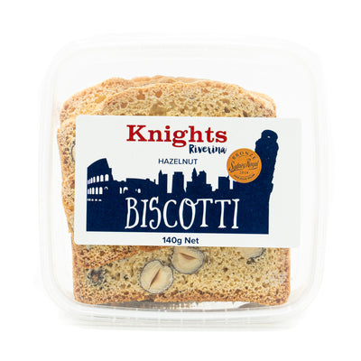 Knights Hazelnut Biscotti 140g