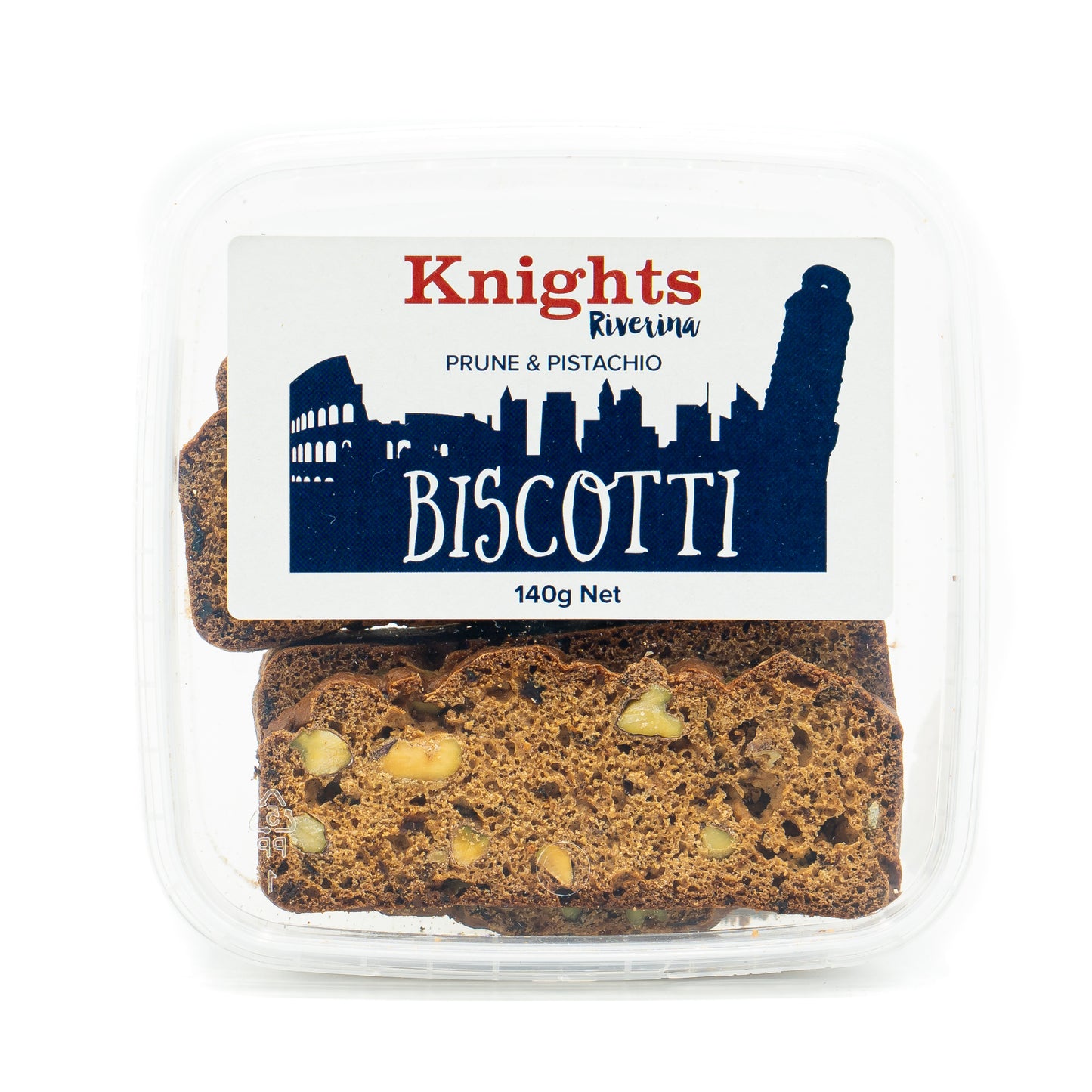 Knights Prune & Pistachio Biscotti 140g