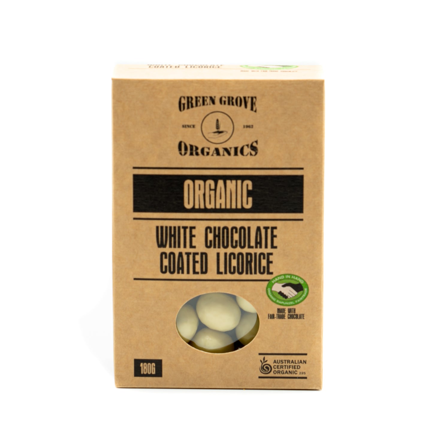 White Gold - White Chocolate Coated Licorice 180g