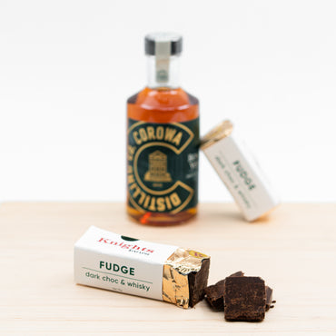 Knights Riverina X Corowa Whisky Fudge: Dark Choc & Whisky