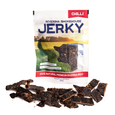 Riverina Smokehouse Chilli Jerky 50g
