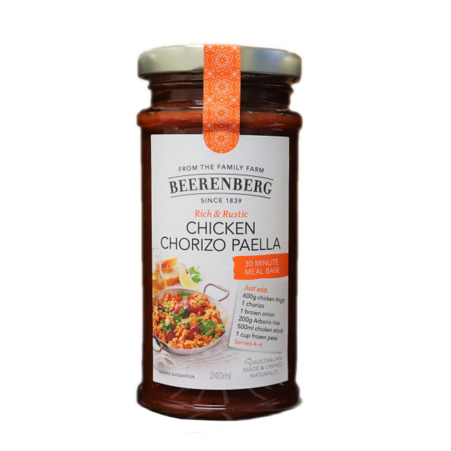 Beerenberg Chicken Chorizo Paella 240ml