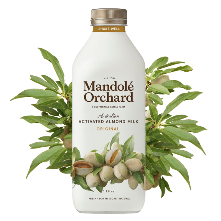 Mandole Orchard Almond Milk Original 1ltr