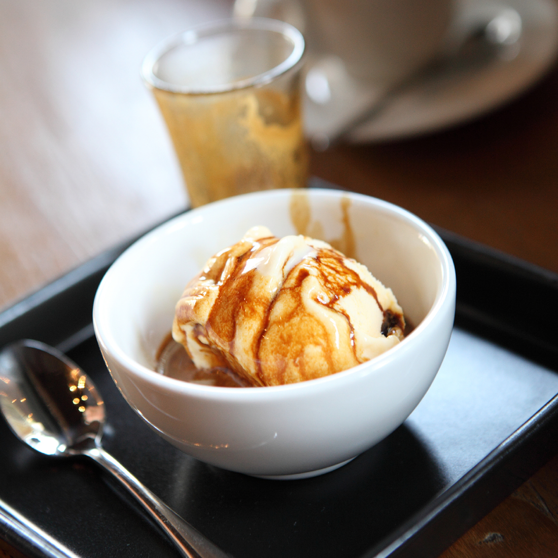 Recipe: Art of espresso Affogato served with Anna’s Biscuits Italian Savoiardi