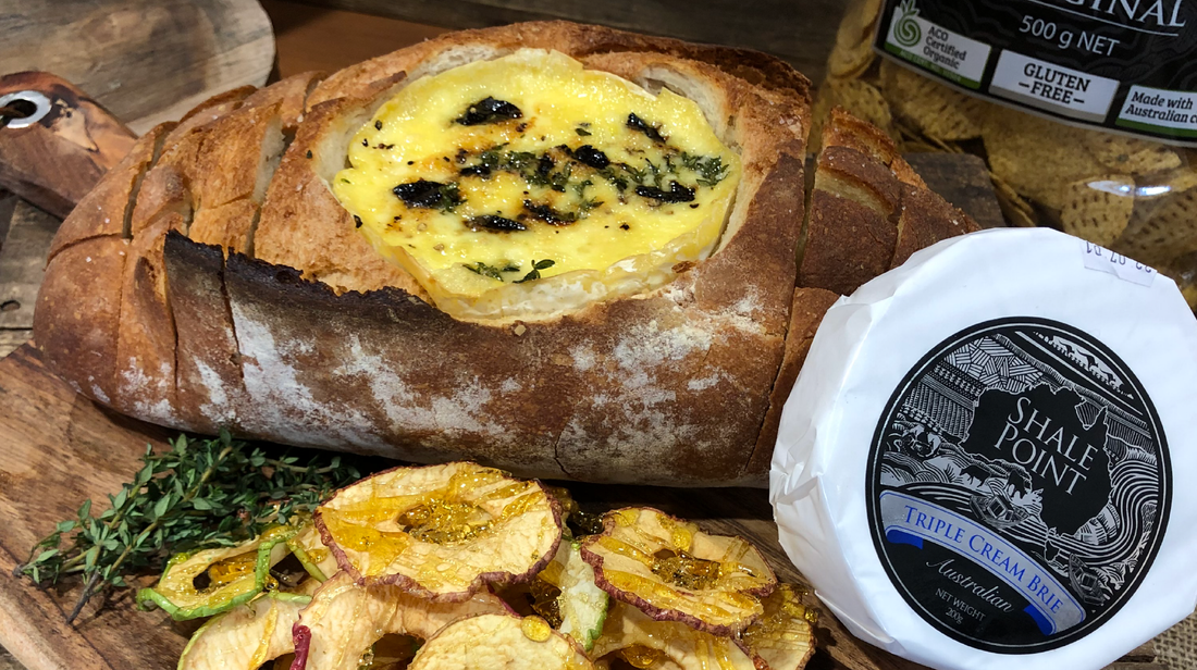 Recipe: Baked Brie with Black Garlic