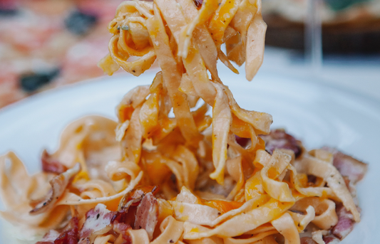Tagliatelle Carbonara Pasta