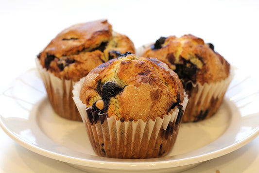Blueberry and Banana Muffins