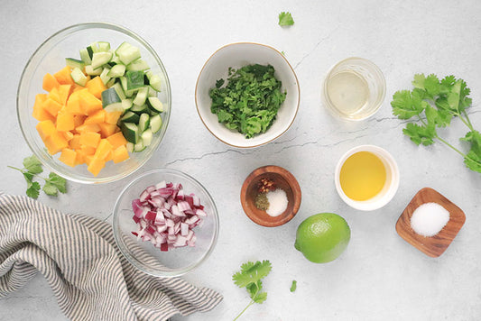 Mango Cucumber Salad
