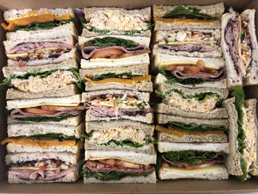 Sandwiches Half Cut