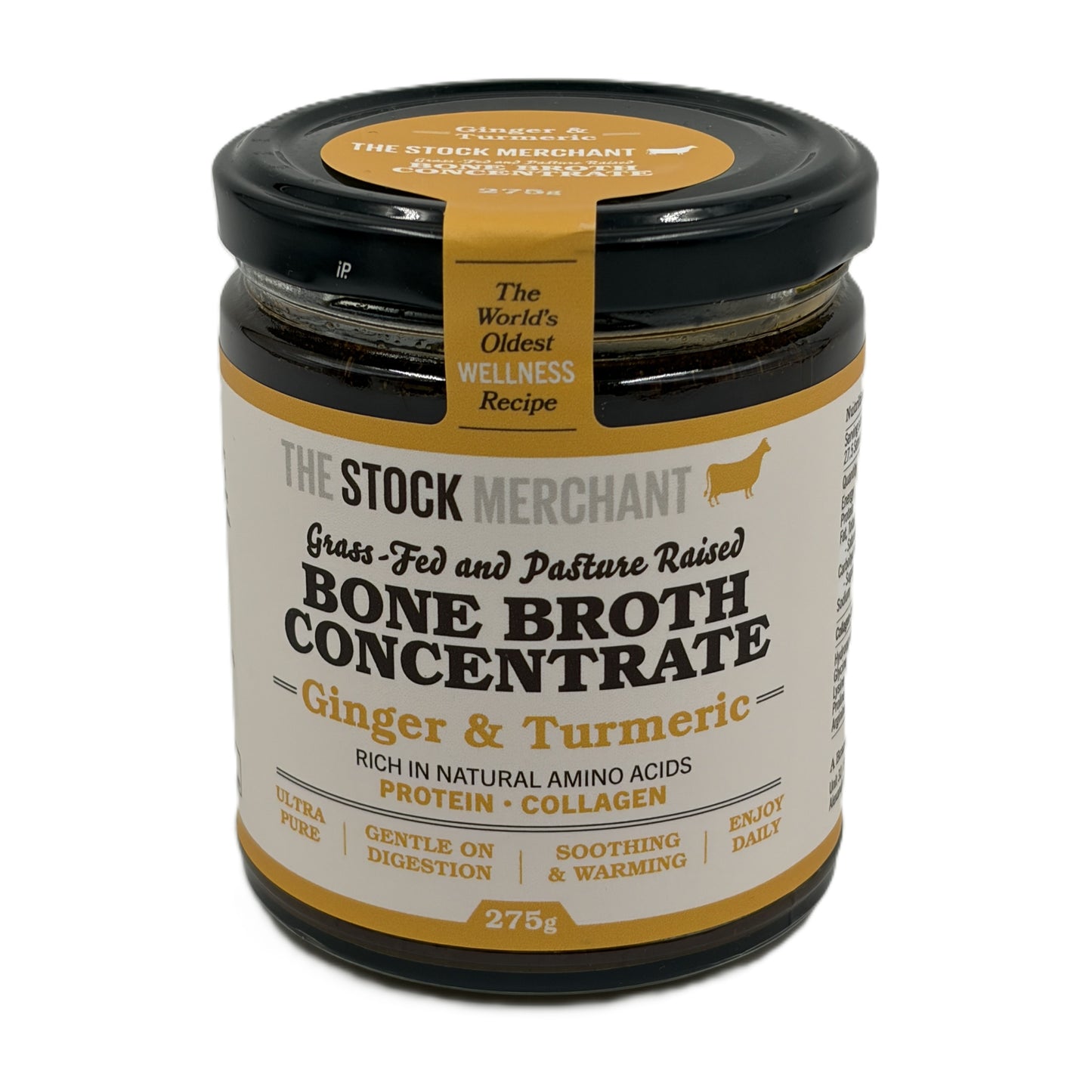 Bone Broth Concentrate Ginger & Turmeric 275g