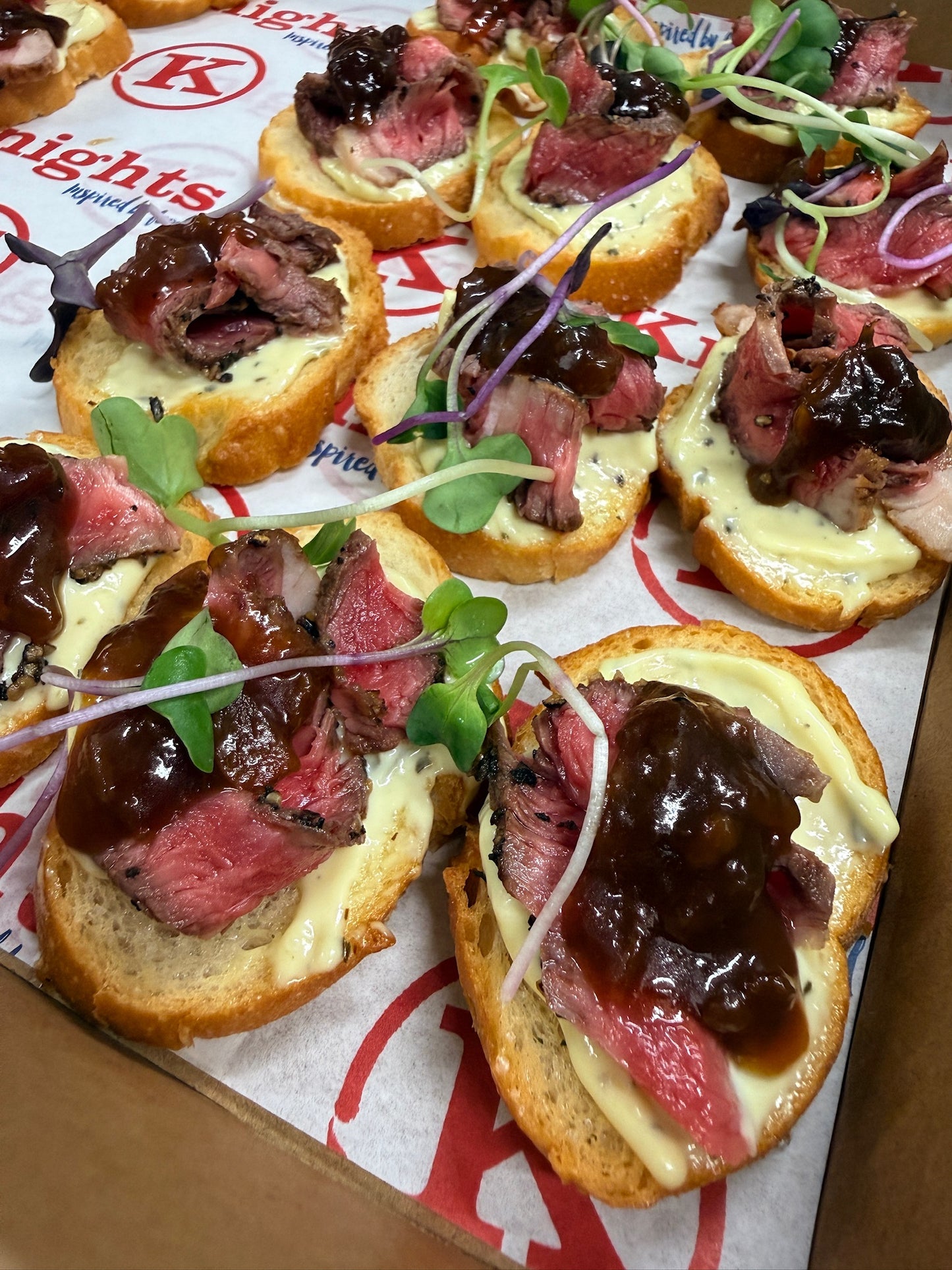 Mini Toast Canapé (Cold)