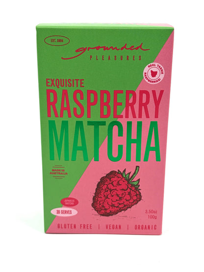 Grounded Pleasures Raspberry Matcha 100g