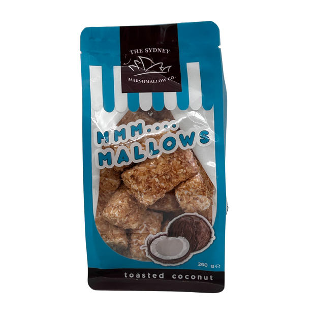 The Sydney Marshmallow Co. Toasted Coconut 200g