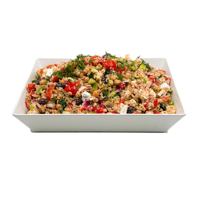 Mediterranean Brown Rice Salad