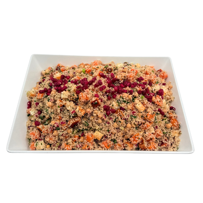 Haloumi, Quinoa & Roasted Sweet Potato Salad (GF) (V)