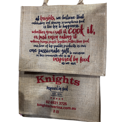 Knights Deli Jute Gift Bag