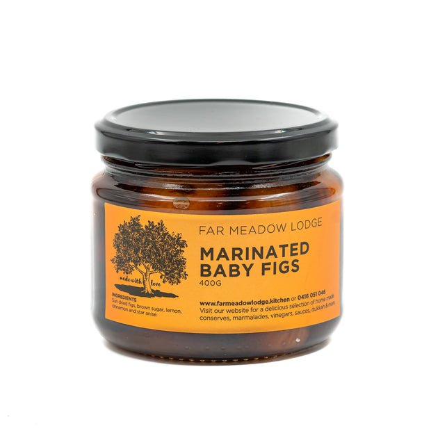 Far Meadow Lodge - Marinated Baby Figs 400g