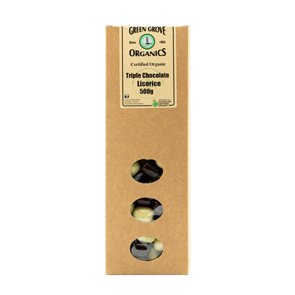 Triple Chocolate Coated Licorice 500g