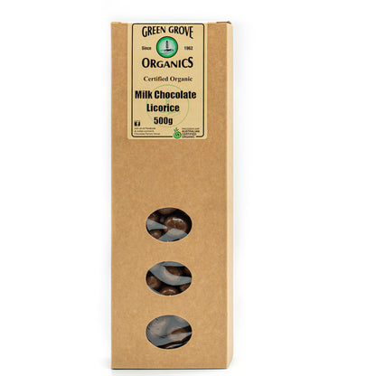 Chocolate Coated Licorice 500g
