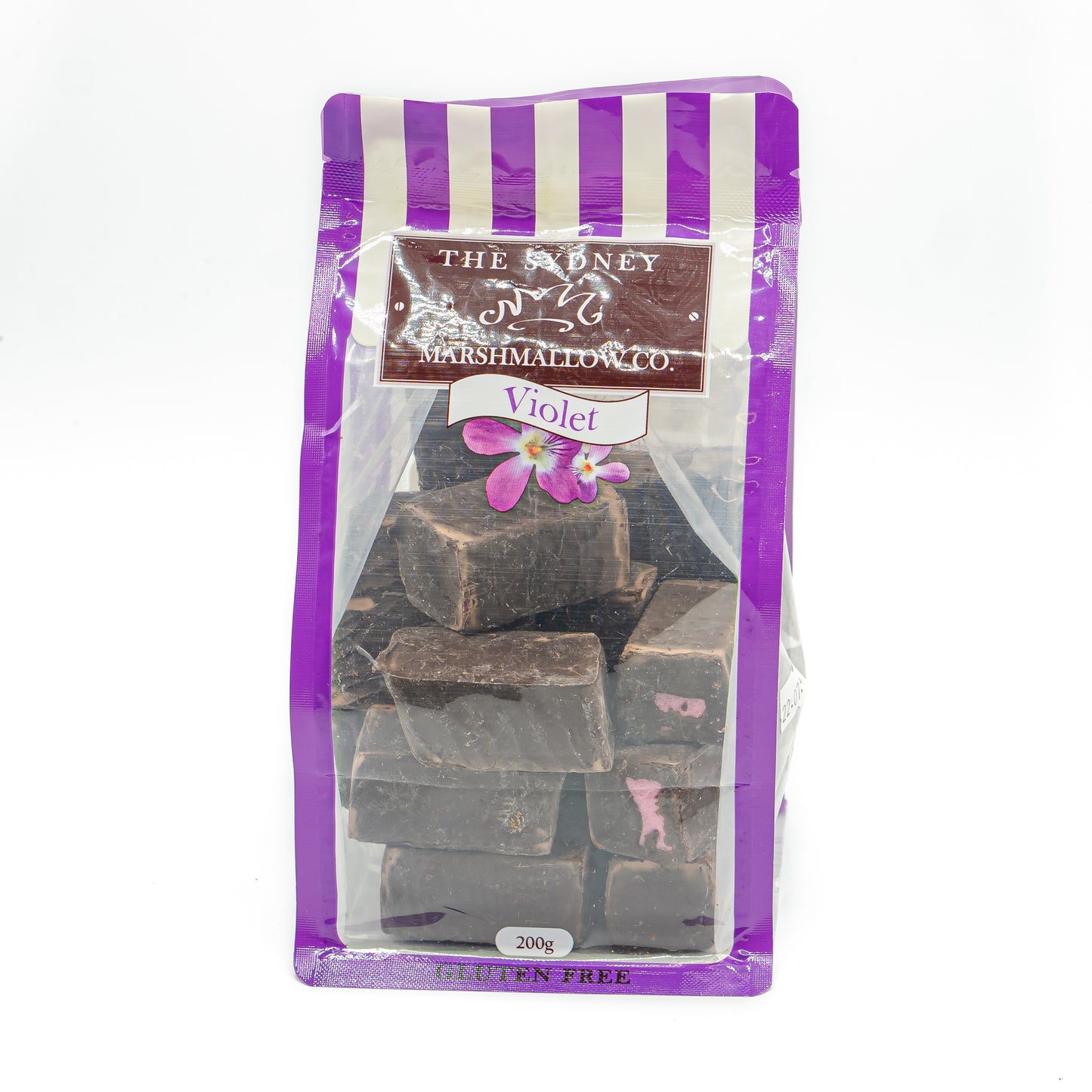 The Sydney Marshmellow Co Choc Violet Marshmellow 200g